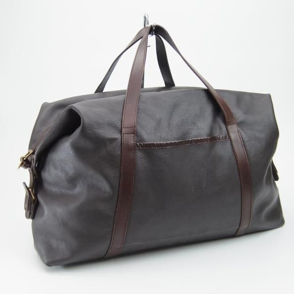 美品★(英)ビル・アンバーグ【定価10万円以上★ボストンバッグ】ショルダー/レザー/メンズ ビジネス バッグ/Bill Amberg★N4964