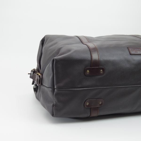 美品★(英)ビル・アンバーグ【定価10万円以上★ボストンバッグ】ショルダー/レザー/メンズ ビジネス バッグ/Bill Amberg★N4964