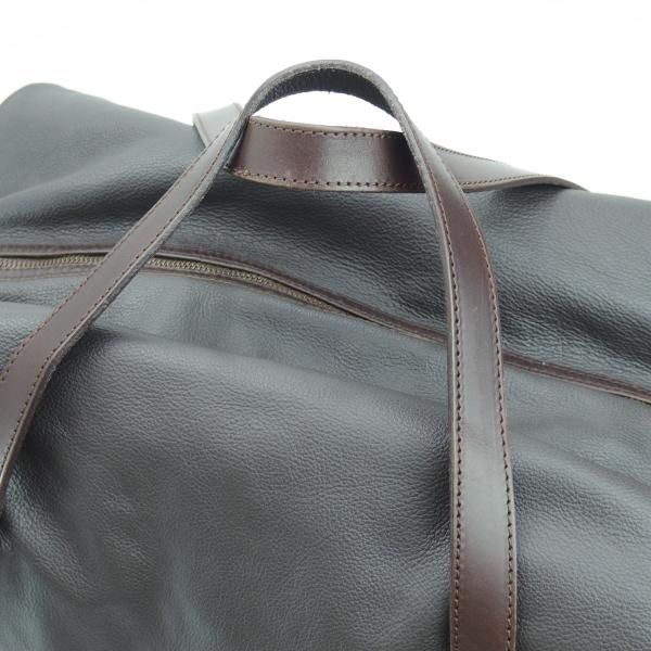 美品★(英)ビル・アンバーグ【定価10万円以上★ボストンバッグ】ショルダー/レザー/メンズ ビジネス バッグ/Bill Amberg★N4964