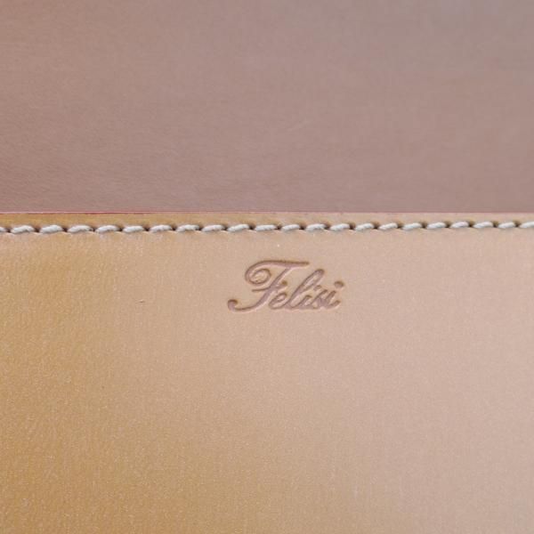 未使用★フェリージ/Felisi【★3005/コロコロ/長財布/ロングウォレット】レザー/本革/ブラウン/ウォレット/メンズ レディース兼★b732