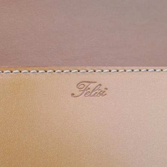 未使用★フェリージ/Felisi【★3005/コロコロ/長財布/ロングウォレット】レザー/本革/ブラウン/ウォレット/メンズ レディース兼★b732