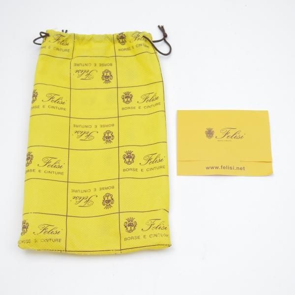 未使用★フェリージ/Felisi【★3005/コロコロ/長財布/ロングウォレット】レザー/本革/ブラウン/ウォレット/メンズ レディース兼★b732