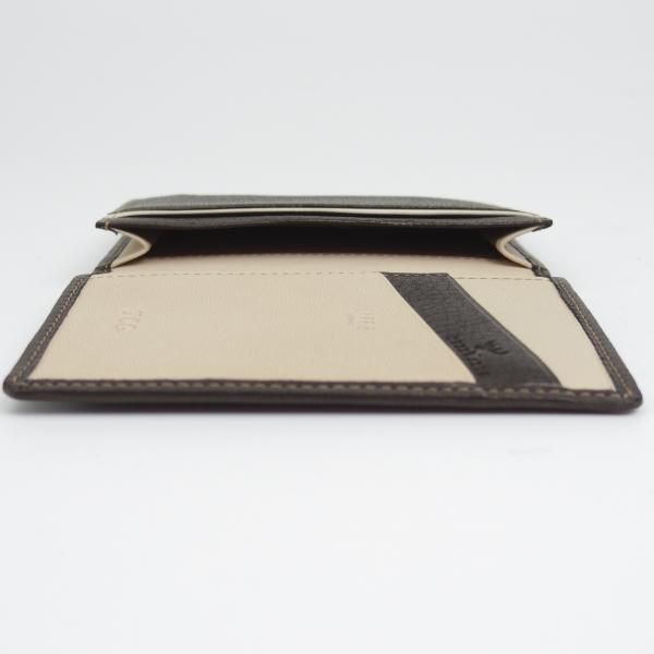 未使用★CYPRIS/キプリス【2個セット★鹿革/DEER SKIN】名刺入れ/レザー 黒/カードケース★b733