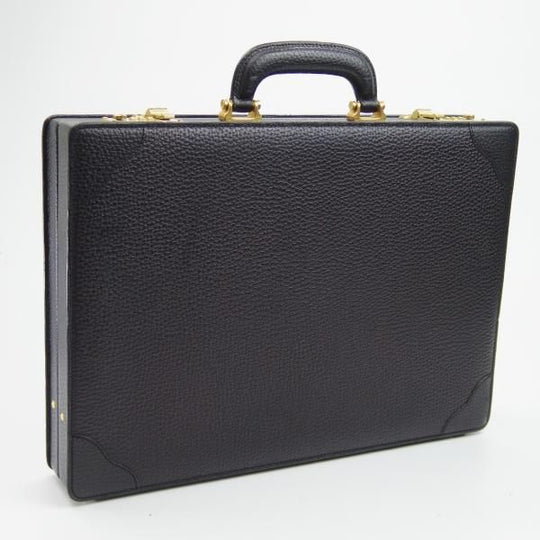 極上★ロエベ/LOEWE【★アタッシュケース/黒】メンズ レザー ビジネス バッグ★N4970