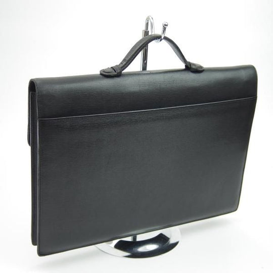 極上★(伊)サルヴァトーレ・フェラガモ/Ferragamo【★鞄】ブリーフケース/レザー 黒/メンズ ビジネス バッグ/Salvatore★N4971