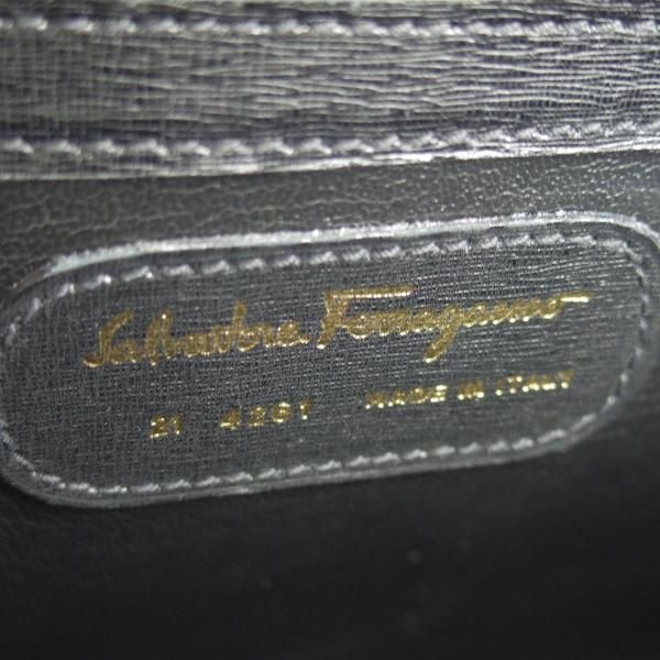 極上★(伊)サルヴァトーレ・フェラガモ/Ferragamo【★鞄】ブリーフケース/レザー 黒/メンズ ビジネス バッグ/Salvatore★N4971