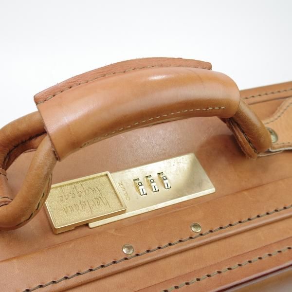 ★(米)ハートマン/hartmann luggage【定価20万円以上★アタッシュケース/ベルティングレザー】メンズ レザー ビジネス バッグ★N4973