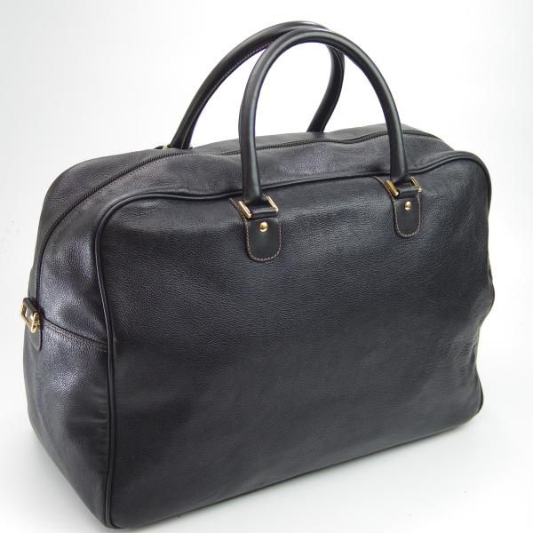 極上★ダンヒル/DUNHILL【★鞄】ボストンバッグ/ショルダー付/メンズ ビジネス レザー バッグ★N4974