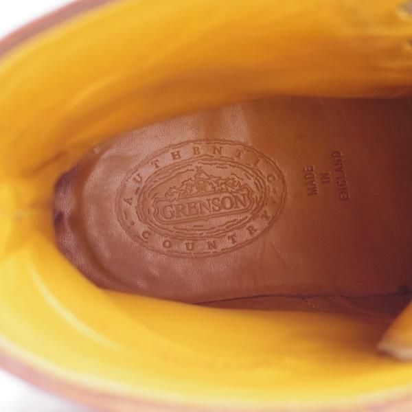 ★(英)グレンソン(レディース) 3.5E【★オイルドレザー/カントリーブーツ】CYCLONE DERBY BOOTS/18928/72/623/プレーントゥ/GRENSON★b735