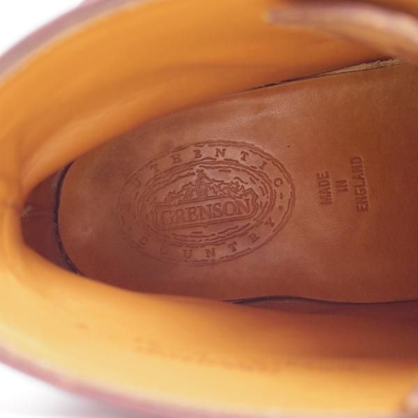 ★(英)グレンソン(レディース) 4.5E【★オイルドレザー/ジョージブーツ】コマンドソール/18773/72/チャッカブーツ/GRENSON★b736