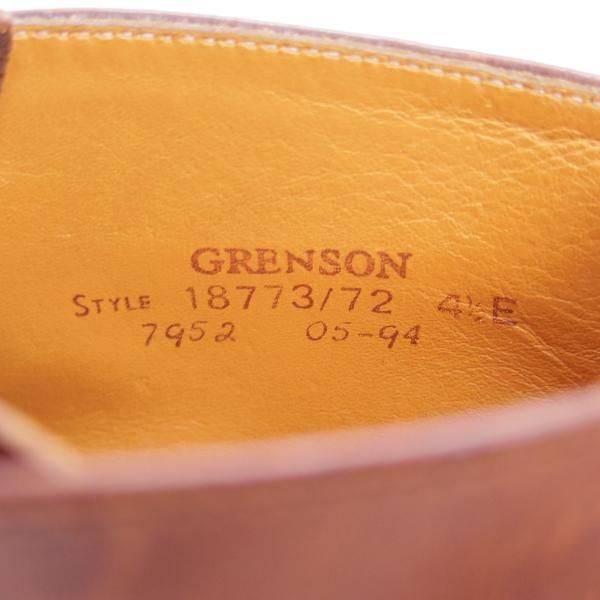 ★(英)グレンソン(レディース) 4.5E【★オイルドレザー/ジョージブーツ】コマンドソール/18773/72/チャッカブーツ/GRENSON★b736