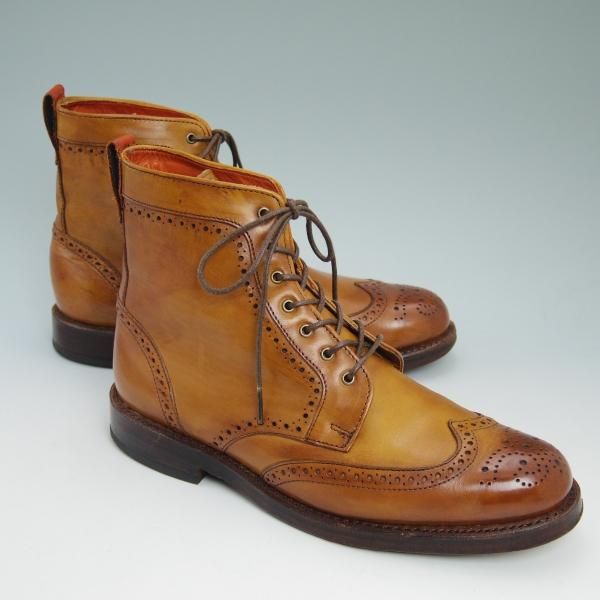 美品★(米)アレンエドモンズ 8D【貴重★カントリーブーツ/Dalton】カーフ/茶/メンズ/ALLEN EDMONDS★b737
