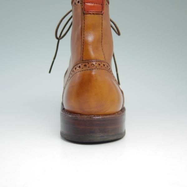 美品★(米)アレンエドモンズ 8D【貴重★カントリーブーツ/Dalton】カーフ/茶/メンズ/ALLEN EDMONDS★b737