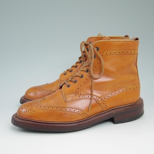 極上★トリッカーズ(レディース) SIZE 6.5-4【★カントリーブーツ/5411/モカシンブラウン】Moccasin Brown Aniline/ブーツ/Tricker's★b738