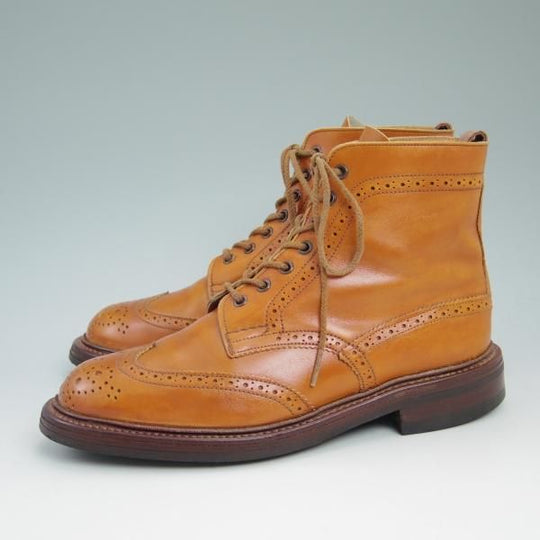 極上★トリッカーズ(レディース) SIZE 6.5-4【★カントリーブーツ/5411/モカシンブラウン】Moccasin Brown Aniline/ブーツ/Tricker's★b738