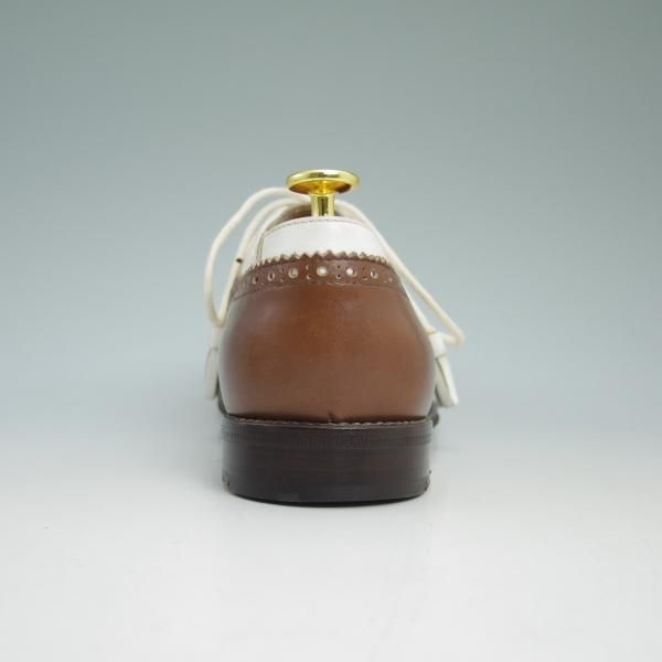 極美品★チャーチ(レディース) SIZE 37.5【★ケルマーシュ/KELMARSH/コンビカラー】4都市ロゴ/ギリーシューズ/Church's★b744