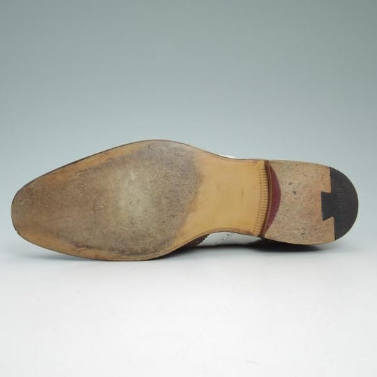 極美品★チャーチ(レディース) SIZE 37.5【★ケルマーシュ/KELMARSH/コンビカラー】4都市ロゴ/ギリーシューズ/Church's★b744