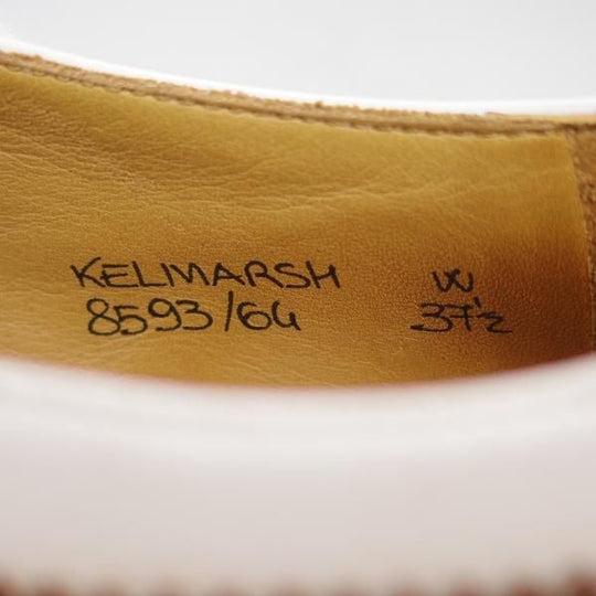 極美品★チャーチ(レディース) SIZE 37.5【★ケルマーシュ/KELMARSH/コンビカラー】4都市ロゴ/ギリーシューズ/Church's★b744