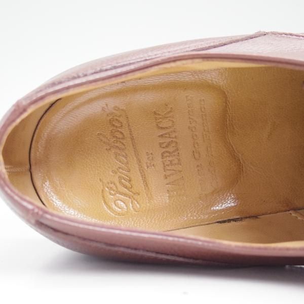 美品★パラブーツ SIZE 8.5【★HAVERSACK別注/シャンボード/キルト付き】アクティブソール/CHAMBORD/ハバーザック/Uチップ/Paraboot★b746