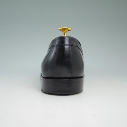 美品★(英)チーニー 8F【★ハドソン/HUDSON/5203ラスト】コインローファー/カーフ/CHEANEY★b754
