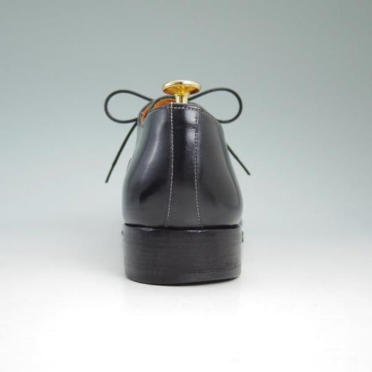 極上★(伊)サントーニ SIZE 5【★パンチドキャップトゥ】カーフ/9346/01Santoni★b755