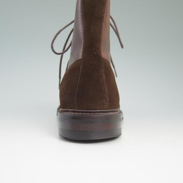 美品★クロケット&ジョーンズ 7Ｅ【★ダイナイトソール仕様/KESWICK】325ラスト/スエード×カーフ/カントリー ブーツ/Crockett&Jones★b756