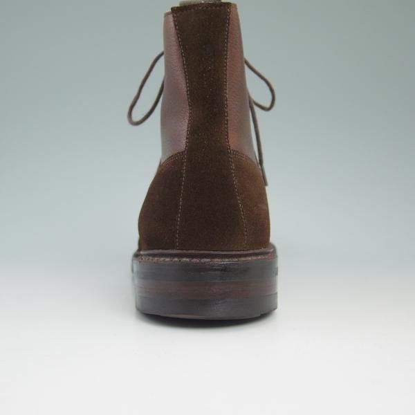 美品★クロケット&ジョーンズ 7Ｅ【★ダイナイトソール仕様/KESWICK】325ラスト/スエード×カーフ/カントリー ブーツ/Crockett&Jones★b756