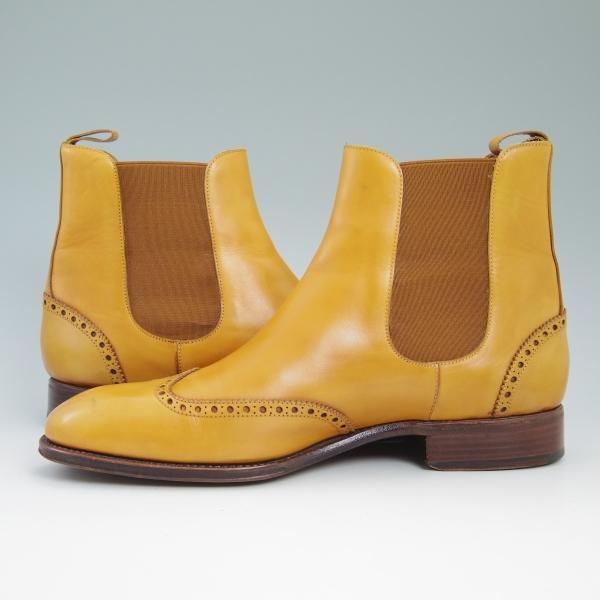 美品★アルバラデホ(現カルミナ) 8Ｅ【★20周年記念モデル/トレーディングポスト/Trading Post】サイドゴアブーツALBALADEJO/CARMINA★b757