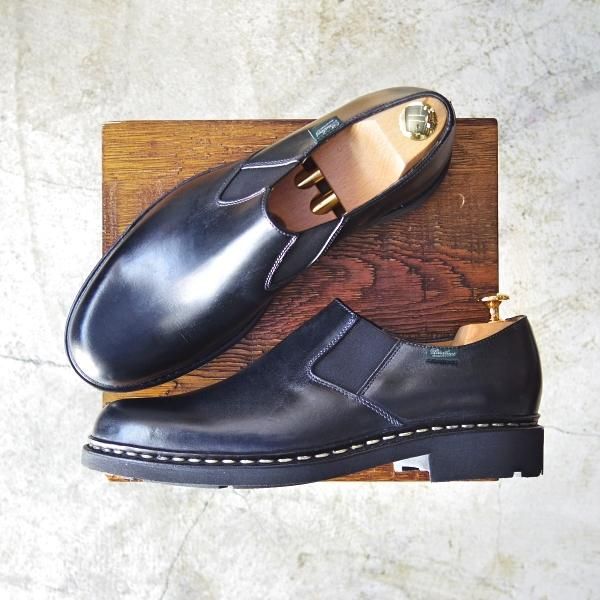 新品★パラブーツ SIZE 8【★2015年〜展開/PHOTON/フォトン】TEXソール/スリッポン/サイドゴアシューズ/Paraboot★b760