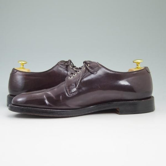 美品★オールデン 10D【★コードバン仕様/BROOKS BROTHERS別注】06605/ブルックスブラザーズ/プレーントゥ/Alden★b768