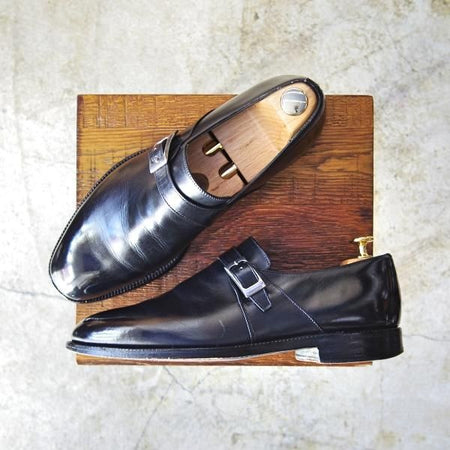 極上★チャーチ 75G/UK7.5【★1999年007ジェームスボンド着用モデル】PRESLEY/4都市ロゴ/73ラスト/旧チャーチ/プレスリー/Church's★b771