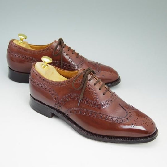 極上★チャーチ 60F/UK6【★旧チャーチ/CHETWYND/73ラスト】チェットウィンド/3都市ロゴ/フルブローグ/Church's★b773