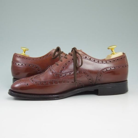 極上★チャーチ 60F/UK6【★旧チャーチ/CHETWYND/73ラスト】チェットウィンド/3都市ロゴ/フルブローグ/Church's★b773