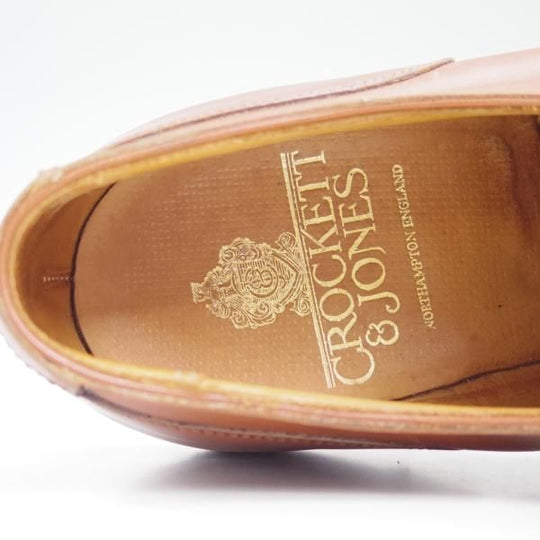 極上★クロケット&ジョーンズ 6E【★MORETON/モールトン】292ラスト/リッジウェイソール/Uチップ/Crockett&Jones★b774