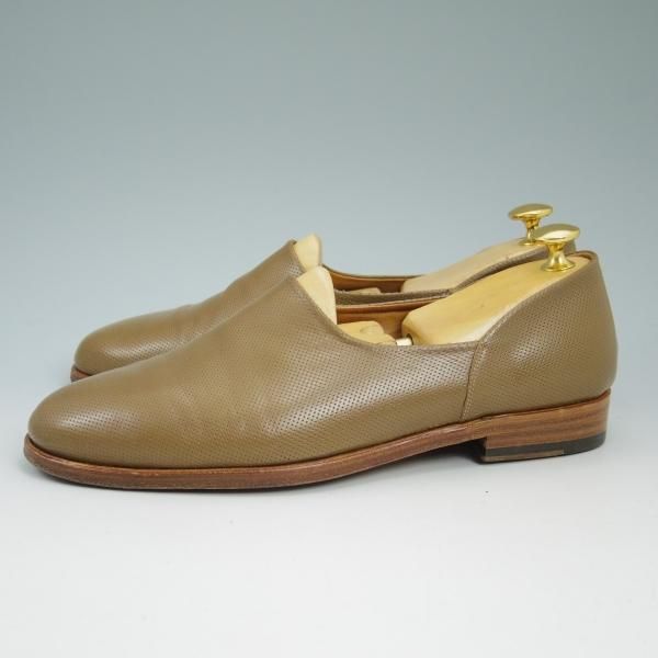 【希少】ジャコメッティ FG293 アザラシ 39 スリッポン ローファー 美品☆(伊)F.LLIジャコメッティ SIZE 39【☆スリッポン/FG294