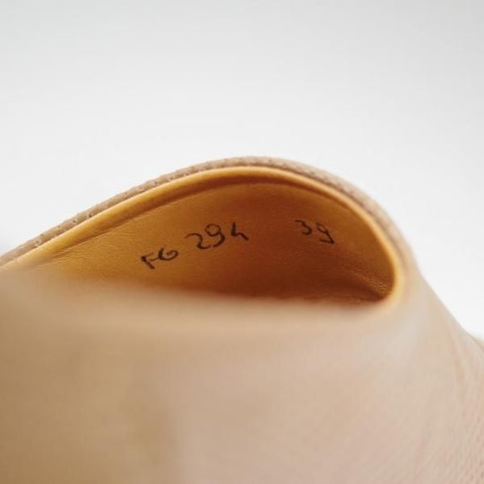 美品★(伊)F.LLIジャコメッティ SIZE 39【★スリッポン/FG294】ローファー/パンチングレザー/フラテッリ/Giacometti★b778