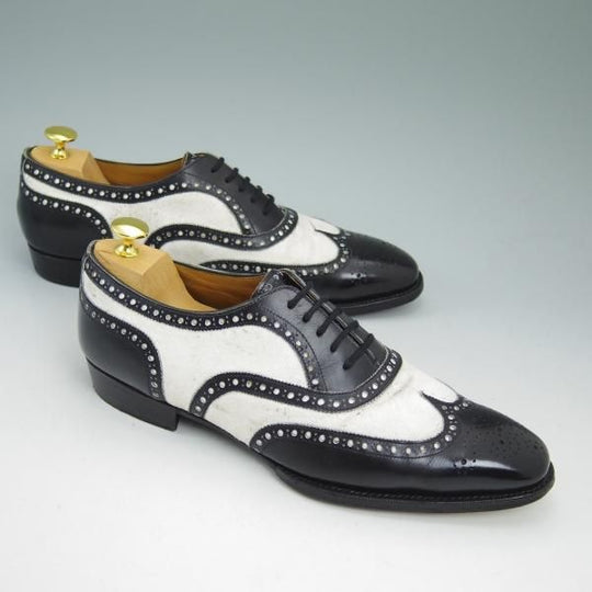 ★World Footwear Gallery SIZE 8【限定★鹿革(バックスキン/藤岡勇吉本店)】オリエンタル/ワールドフットウェアギャラリー/Oriental★b779