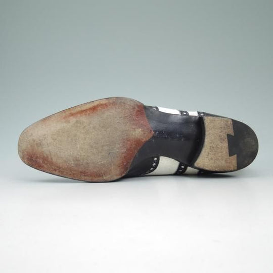 ★World Footwear Gallery SIZE 8【限定★鹿革(バックスキン/藤岡勇吉本店)】オリエンタル/ワールドフットウェアギャラリー/Oriental★b779