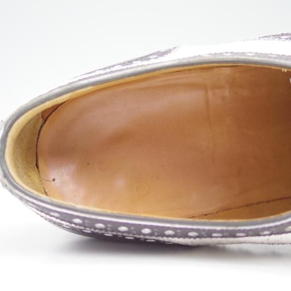 ★World Footwear Gallery SIZE 8【限定★鹿革(バックスキン/藤岡勇吉本店)】オリエンタル/ワールドフットウェアギャラリー/Oriental★b779