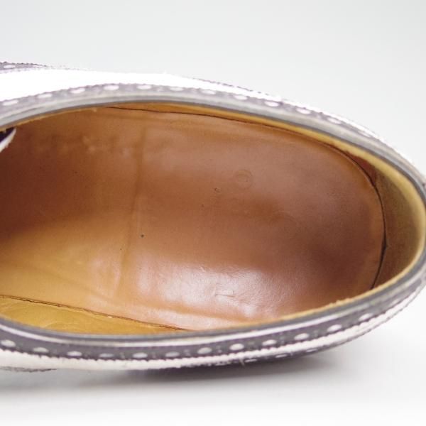 ★World Footwear Gallery SIZE 8【限定★鹿革(バックスキン/藤岡勇吉本店)】オリエンタル/ワールドフットウェアギャラリー/Oriental★b779