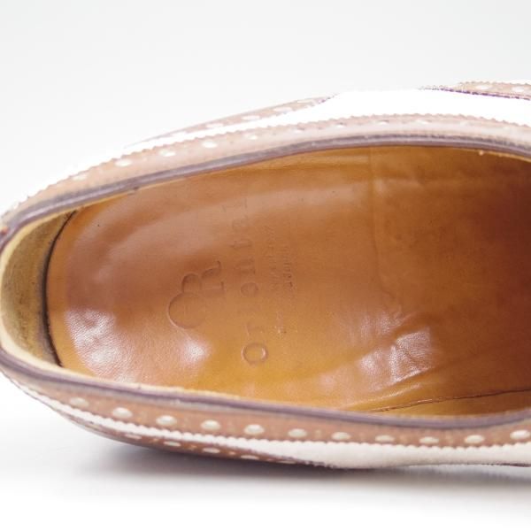 ★World Footwear Gallery SIZE 8【限定★鹿革(バックスキン/藤岡勇吉本店)】オリエンタル/ワールドフットウェアギャラリー/Oriental★b780