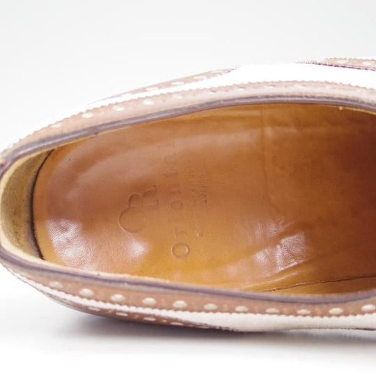 ★World Footwear Gallery SIZE 8【限定★鹿革(バックスキン/藤岡勇吉本店)】オリエンタル/ワールドフットウェアギャラリー/Oriental★b780