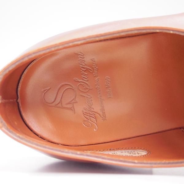 極美品★(英)アルフレッド・サージェント UK7【★リッジウェイソール仕様/WESTONロジェ似寄りモデル】Uチップ/Alfred Sargent★b782