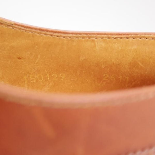 未使用★ヤンコ UK7程度/SIZE 25.5【★グッドイヤーウェルテッド製法/コンビ仕様】モンクストラップ/cosido goodyear/YANKO★b783