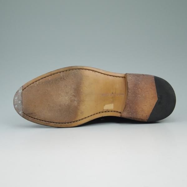 極美品★トリッカーズ SIZE 6.5【★コードバン仕様/濃紺〜ほぼ黒/ダークネイビー色/M7167】コインローファー/Tricker's★b784