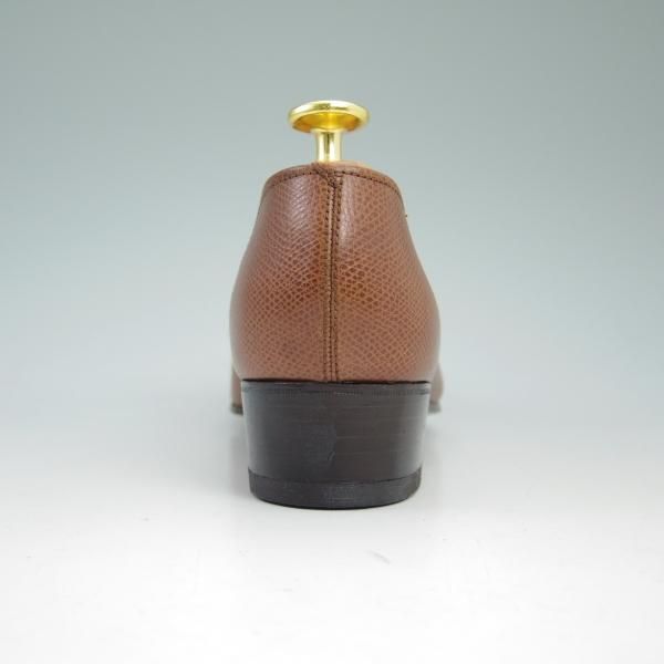 ★(仏製)エルメス(レディース) SIZE 37【★ビンテージ/デッドストック品】コインローファー/型押し/Hermes★b785