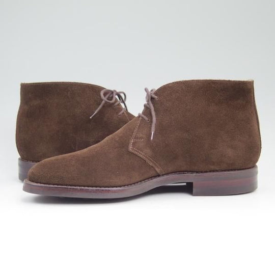極美品★クロケット&ジョーンズ 8E【★ダイナイトソール仕様/CHILTERN】チルターン/224ラスト/チャッカブーツ/Crockett&Jones★b786