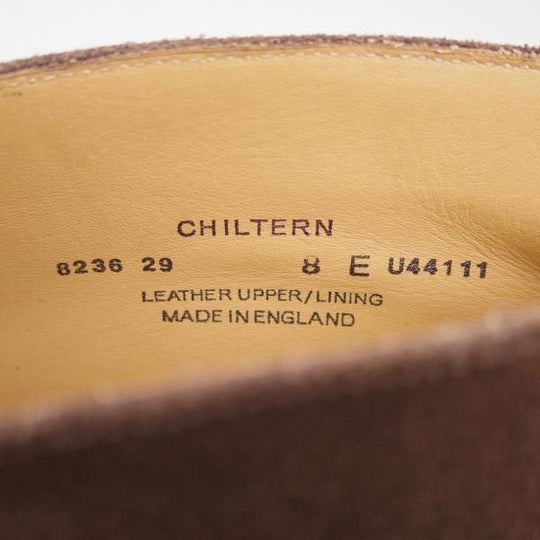 極美品★クロケット&ジョーンズ 8E【★ダイナイトソール仕様/CHILTERN】チルターン/224ラスト/チャッカブーツ/Crockett&Jones★b786