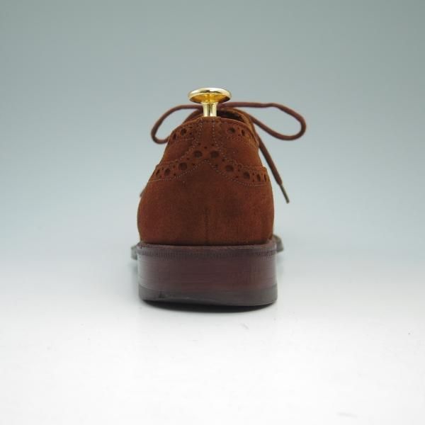 ★チャーチ 60F/UK6【希少!!アンテロープ革/REAL CAPE BUCK/旧★チャーチ】73ラスト/3都市ロゴ/スエード/フルブローグ/Church's★b789