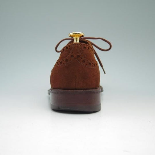 ★チャーチ 60F/UK6【希少!!アンテロープ革/REAL CAPE BUCK/旧★チャーチ】73ラスト/3都市ロゴ/スエード/フルブローグ/Church's★b789